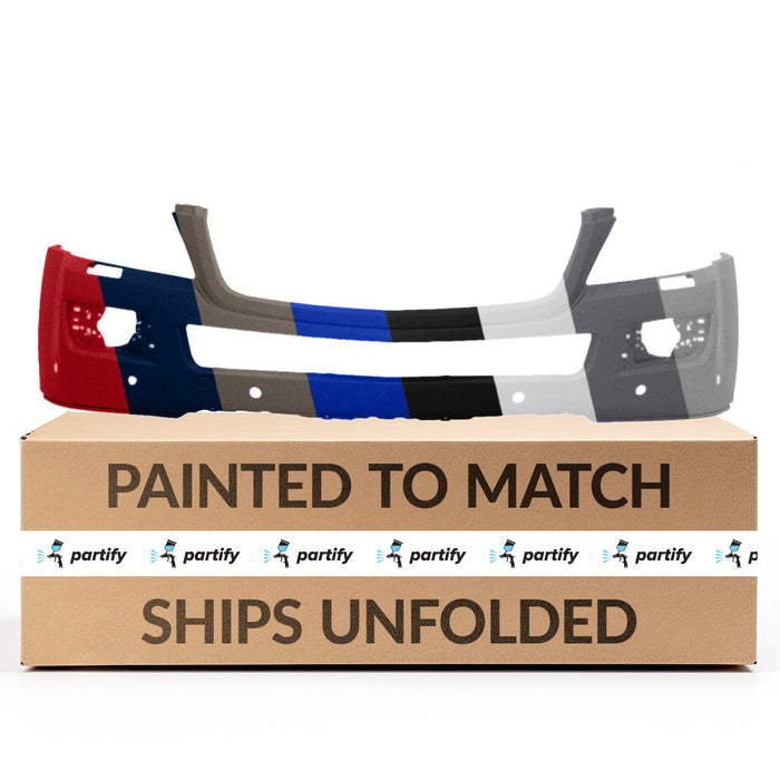 Mercedes GL320 Front Bumper With Sensor Holes/Headlight Washer Holes - MB1000254