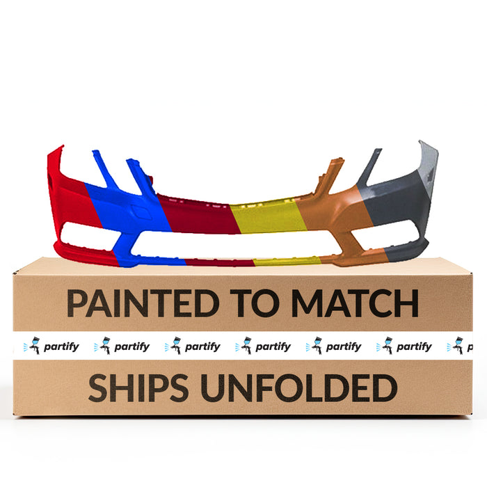 Mercedes E350 CAPA Certified Front Bumper Without Sensor Holes/ Headlight Washer Holes Sedan - MB1000302C