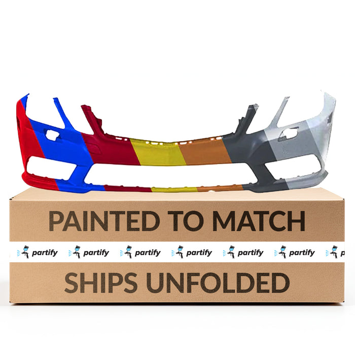 Mercedes E350 CAPA Certified Front Bumper Without Sensor Holes With Headlight Washer Holes Sedan - MB1000303C