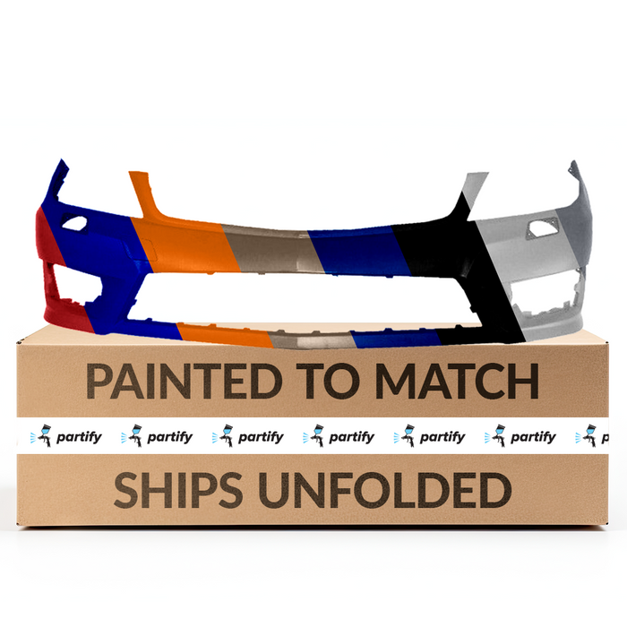 Mercedes C250 OEM Front Bumper With Headlight Washer Holes - 2048808247649999