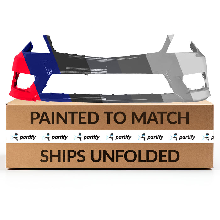 Mercedes C350/C300/C250 Front Bumper Without Headlight Washer Holes - MB1000358