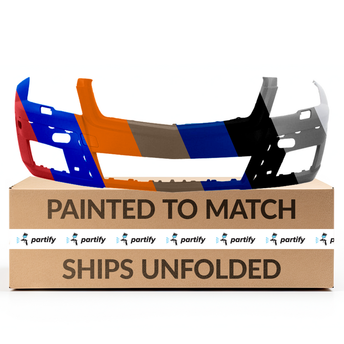 Mercedes GLK350 Front Bumper Without Sensor Holes With Headlight Washer Holes - MB1000376