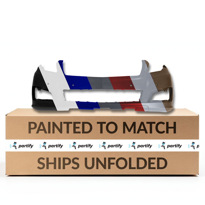 Mercedes R350 CAPA Certified Front Bumper With Sensor Holes/Headlight Washer Holes - MB1000397C