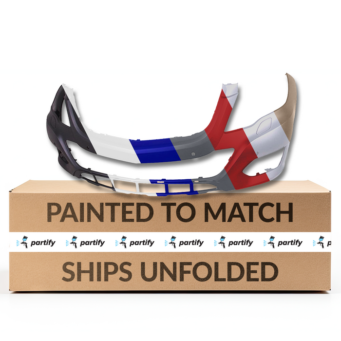 Mercedes GLK250 Front Bumper With Sensor Holes/Headlight Washer Holes - MB1000403