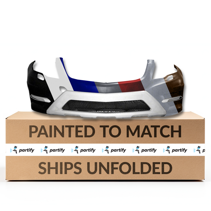 Mercedes GLK250 CAPA Certified Front Bumper Without Sensor Holes With Headlight Washer Holes - MB1000405C