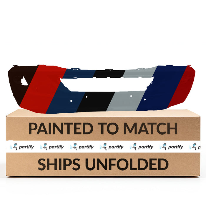 Mercedes-Benz Sprinter 2500/3500 CAPA Certified Front Bumper Ncv3 W/Parking Sensor W/Fog Lamps Gray - MB1000409C