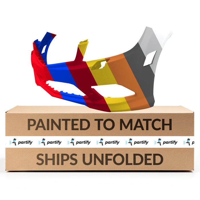 Mercedes C230 Front Bumper Without Sensor Holes With Headlight Washer Holes - MB1000420