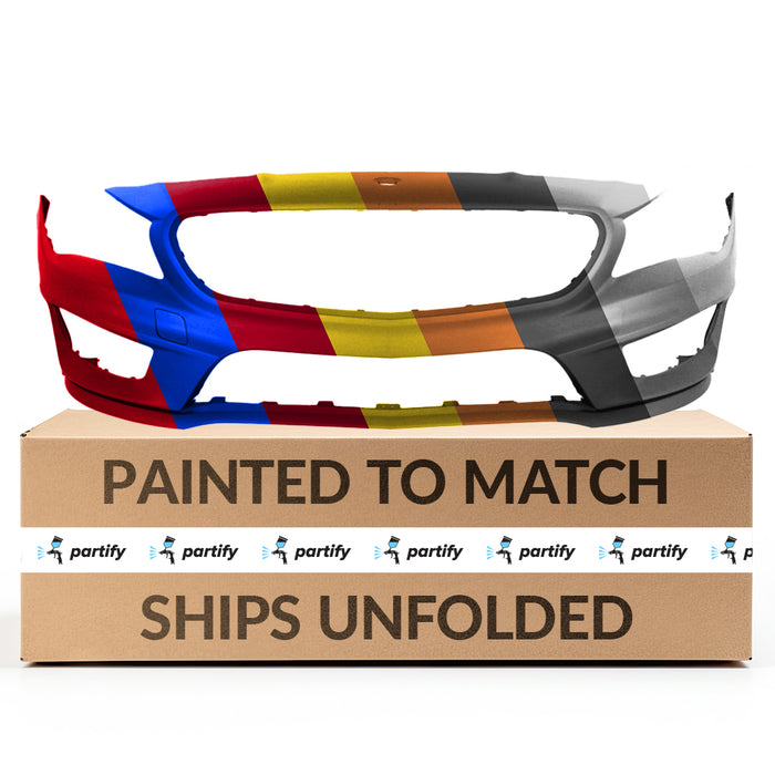 Mercedes-Benz CLA Front Bumper With AMG Package & Without Sensor Holes & Without Headlight Washer Holes - MB1000426