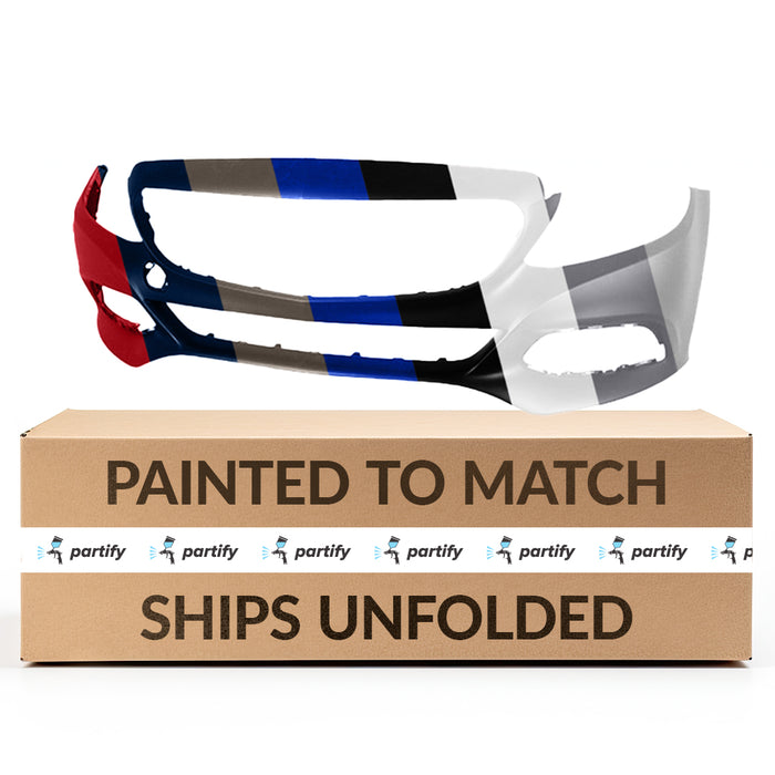 Mercedes C300 CAPA Certified Front Bumper Without Sensor Holes W/O AMG - MB1000467C
