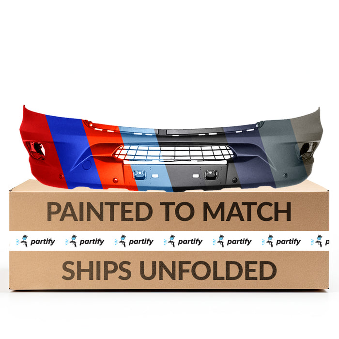 Mercedes Sprinter 2500 Front Bumper With Sensor Holes/Fog Light Washer Holes Without Headlight Washer Holes - MB1000481