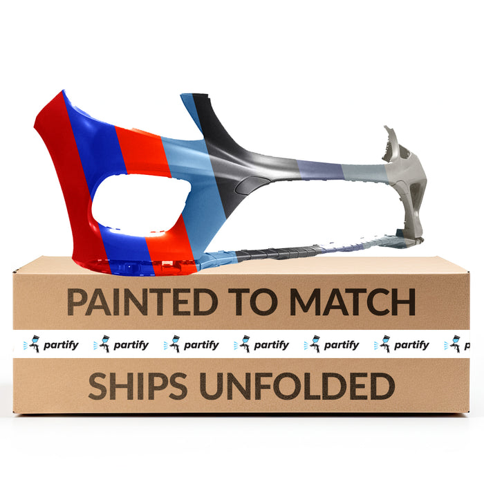 Mercedes GLE300D CAPA Certified Front Bumper Without Sensor Holes - MB1000497C