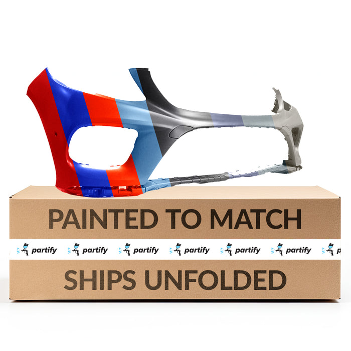 Mercedes GLE300D Front Bumper With Sensor Holes - MB1000498