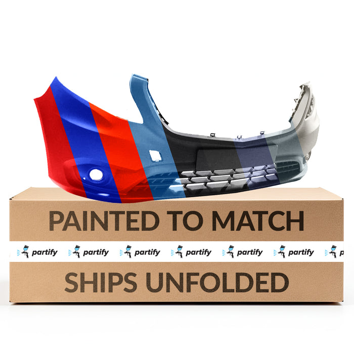 Mercedes Metris Mini Cargo CAPA Certified Front Bumper Without Sensor Holes With Fog Light Washer Holes - MB1000507C