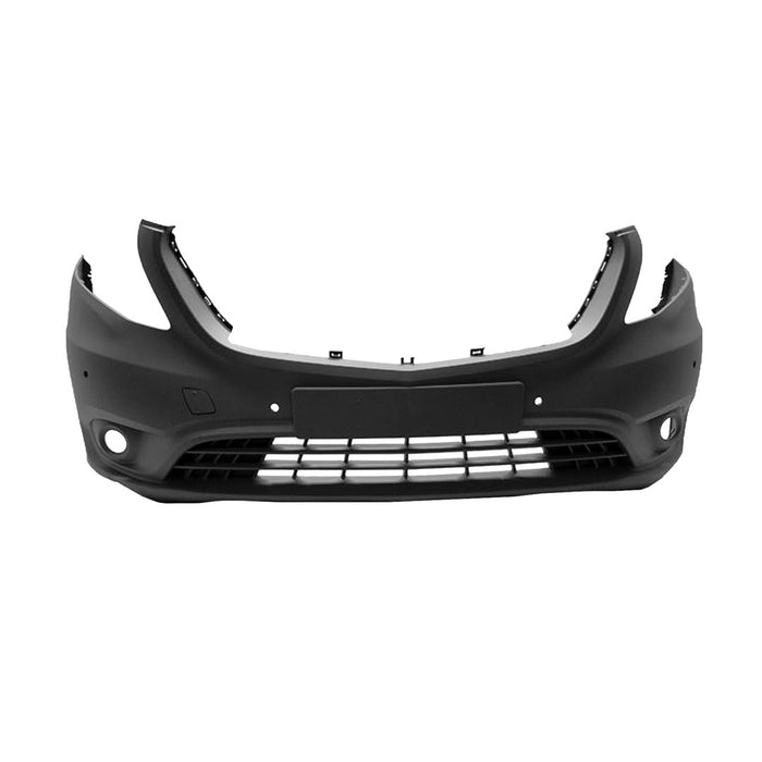 Mercedes-Benz Metris Front Bumper W447 W/Active Park Assist W/O Fog Lamps - MB1000508