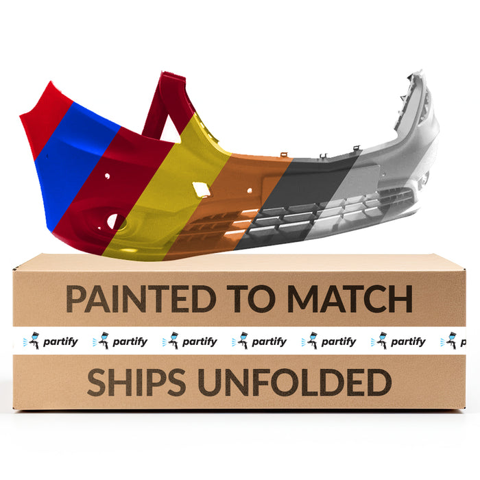 Mercedes Metris Mini Cargo CAPA Certified Front Bumper With Sensor Holes/Fog Light Washer Holes - MB1000509C