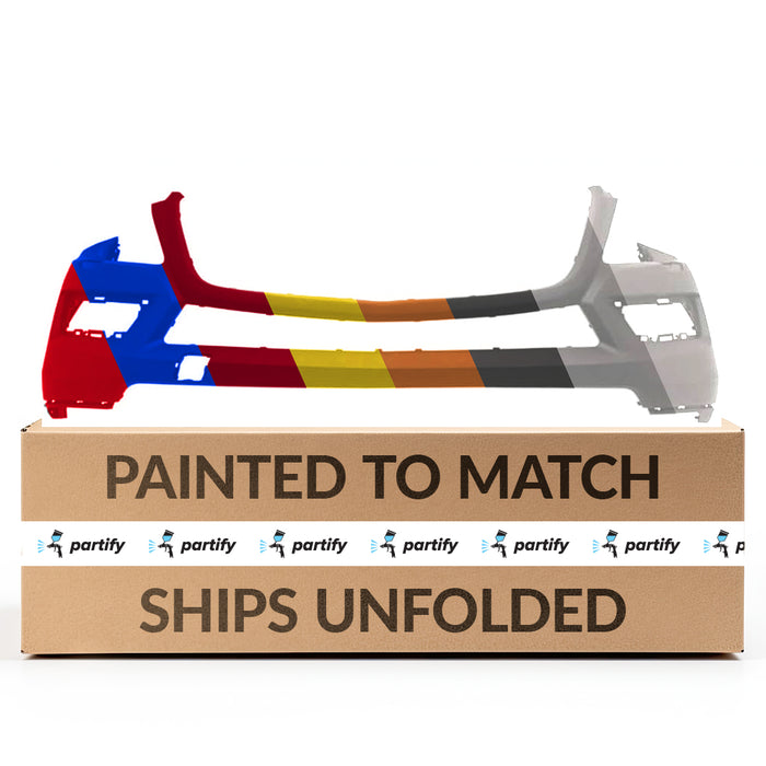 Mercedes GL350 CAPA Certified Front Bumper Without Sensor Holes With Headlight Washer Holes - MB1000523C