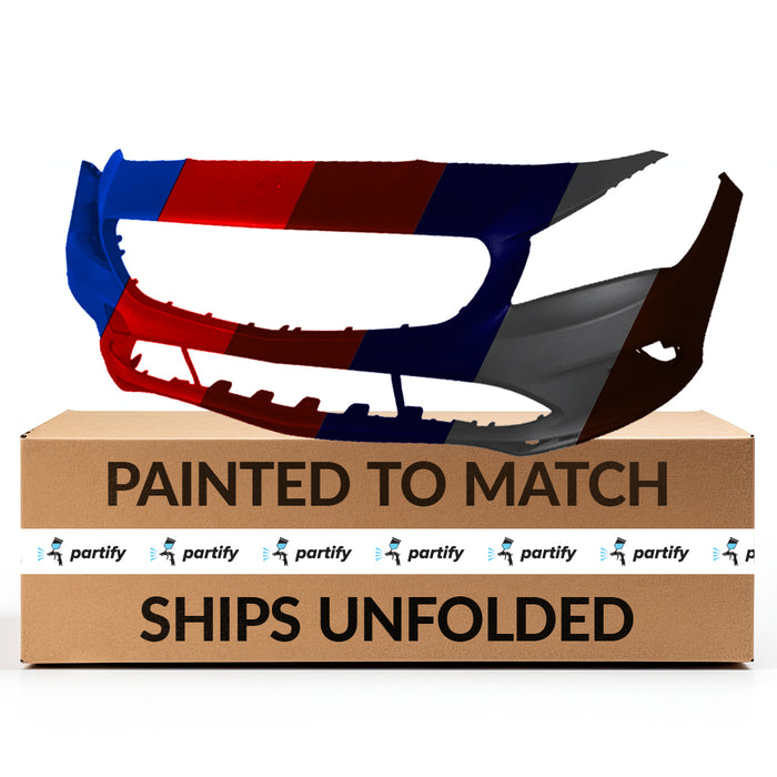 Mercedes-Benz CLA CAPA Certified Front Bumper Without AMG Package & With Sensor Holes - MB1000537C