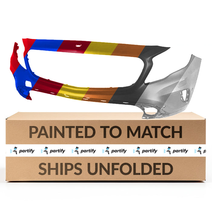Mercedes GLA250 Front Bumper With Sensor Holes/Headlight Washer Holes - MB1000543
