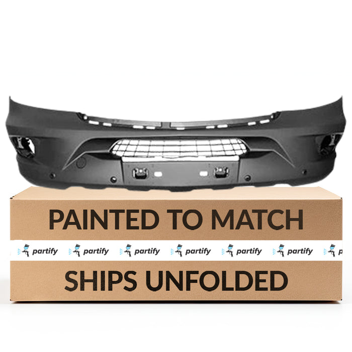 Mercedes-Benz Sprinter 2500/3500 Front Bumper Ncv3 W/O Partronic W/O Collision Warning W/O H/L/W W/Fog Textured - MB1000557