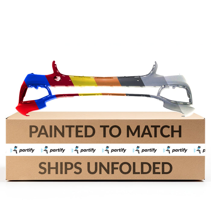 Mercedes-Benz E300/E350/E400/E450 CAPA Certified Front Bumper W213 W/Luxury Pkg W/Active Park Assist Sedan/Wagon - MB1000558C