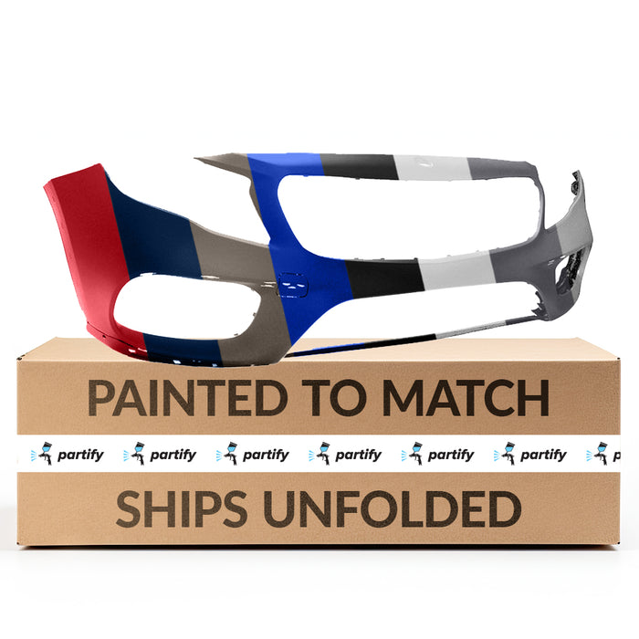 Mercedes GLA45 AMG CAPA Certified Front Bumper Without Sensor Holes - MB1000585C