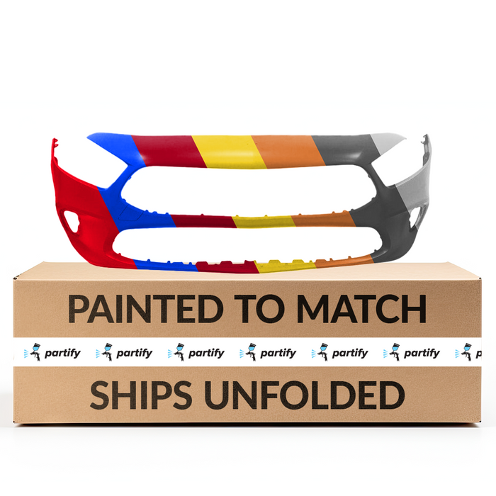 Mercedes-Benz A Class Front Bumper With Tow Hook Cover Hole & Without Park Assist & Without Camera Hole & Without AMG - MB1000592