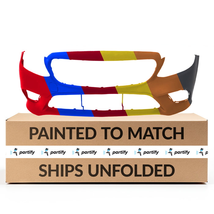 Mercedes-Benz C300 Sedan/Coupe/Convertible CAPA Certified Front Bumper With Tow Hook Cover Hole & Without Sensor Holes & Without Camera Hole & Without AMG - MB1000593C