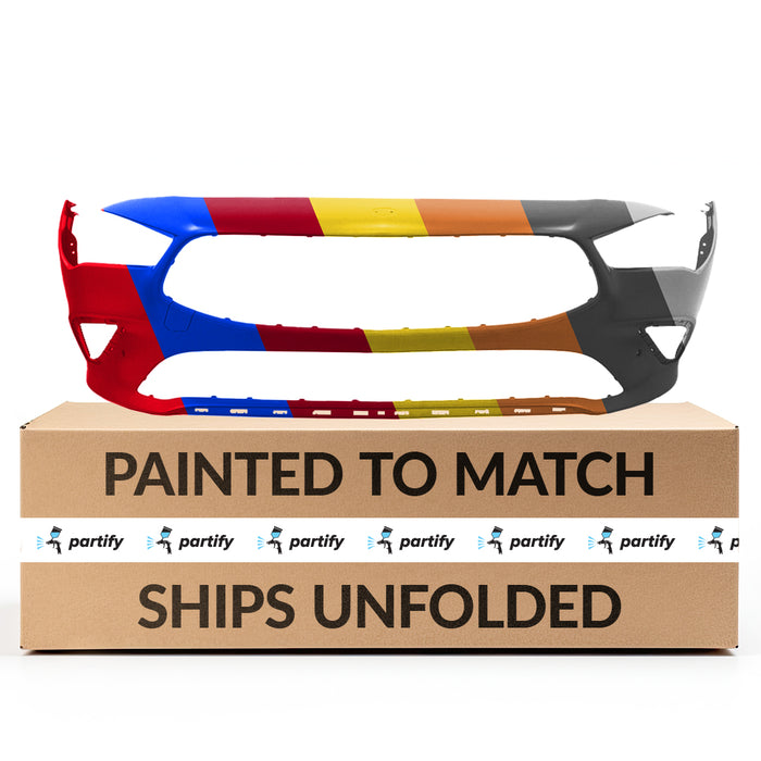 Mercedes CLA250 W/O AMG and W/ Sensor Holes CAPA Certified Front Bumper - MB1000616C