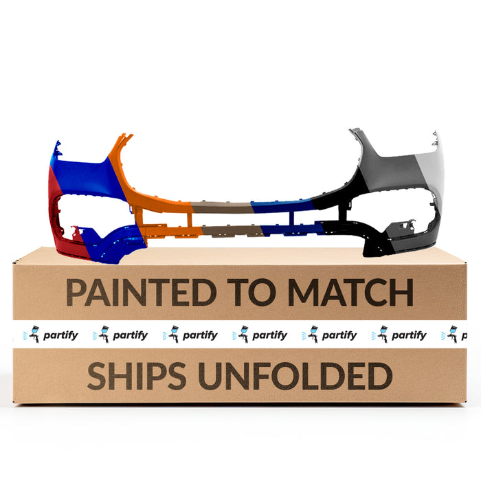 Mercedes GLE350 Front Bumper Without Sensor Holes - MB1000622