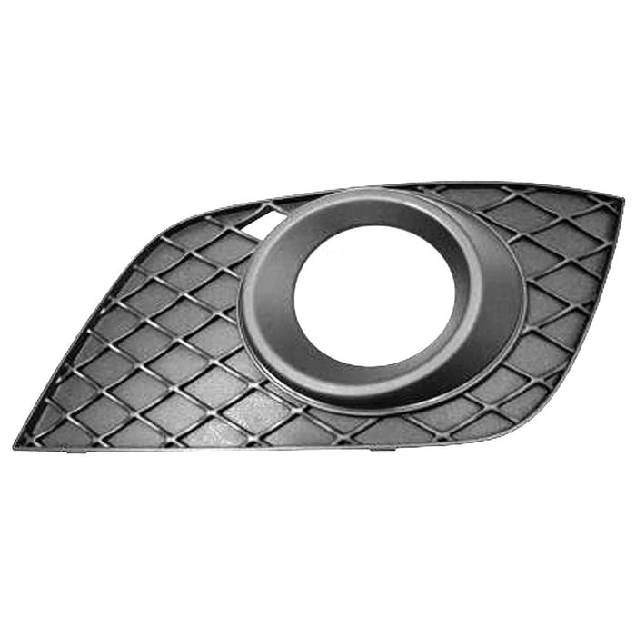 Mercedes-Benz ML320/ML350/ML450/ML550 Front Driver Side Bumper Insert W164 W/O Curve Lighting W/O Amg Styling Pkg W/O Sport Pkg Fog Lamp Bezl - MB1038133