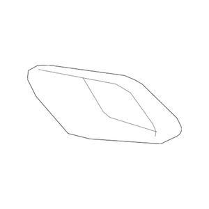 Front Passenger Side Bumper Insert image