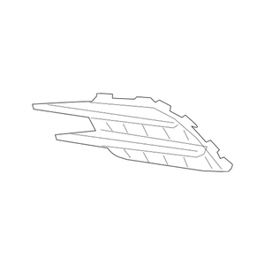 Front Passenger Side Bumper Insert image