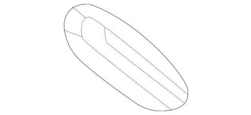 Mercedes-Benz GLE350/GLE450 SUV/Air Duct Bumper Insert Without AMG Package - MB1039242