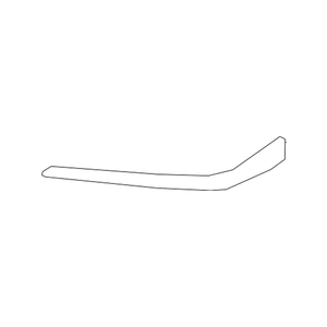 Front Driver Side Bumper Molding image