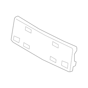Front License Plate Bracket image