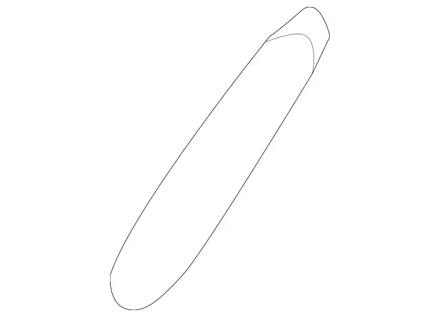 Mercedes-Benz E350/E450/E53 AMG Bumper Reflector Convertible - MB1084100