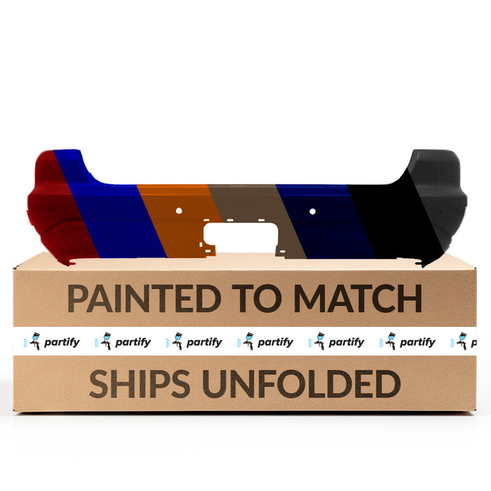 Mercedes-Benz ML320/ML350/ML500 Base Rear Bumper W/Trailer Coupling W/Parktronic - MB1100168