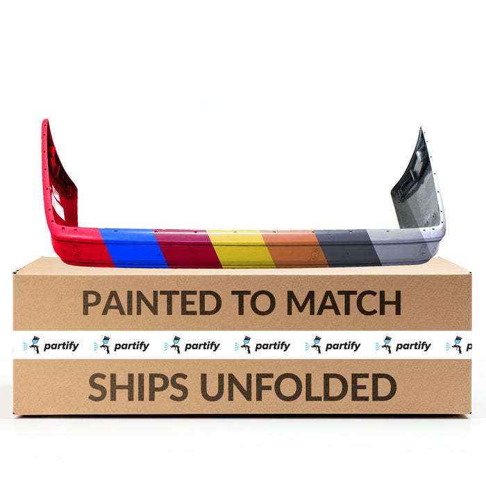 Mercedes-Benz 300CE/300D/300E/400E/E300/E320 CAPA Certified Rear Bumper For USA Manufactured Models W/Molding Holes 2 Door Coupe - MB1100179C