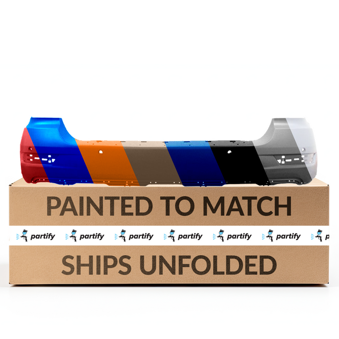 Mercedes ML320 CAPA Certified Rear Bumper With Sensor Holes - MB1100211C