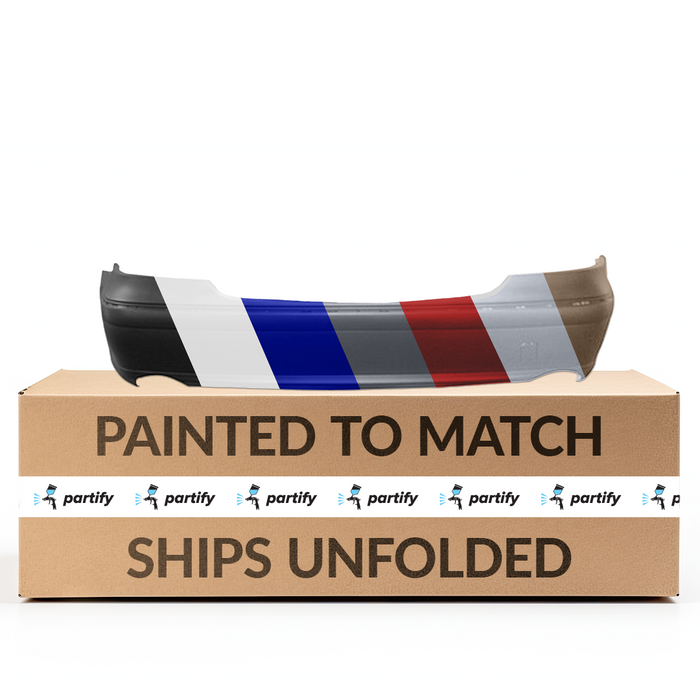 Parachoques trasero OEM Mercedes E320 sin orificios para sensores Sedán - 2118803740