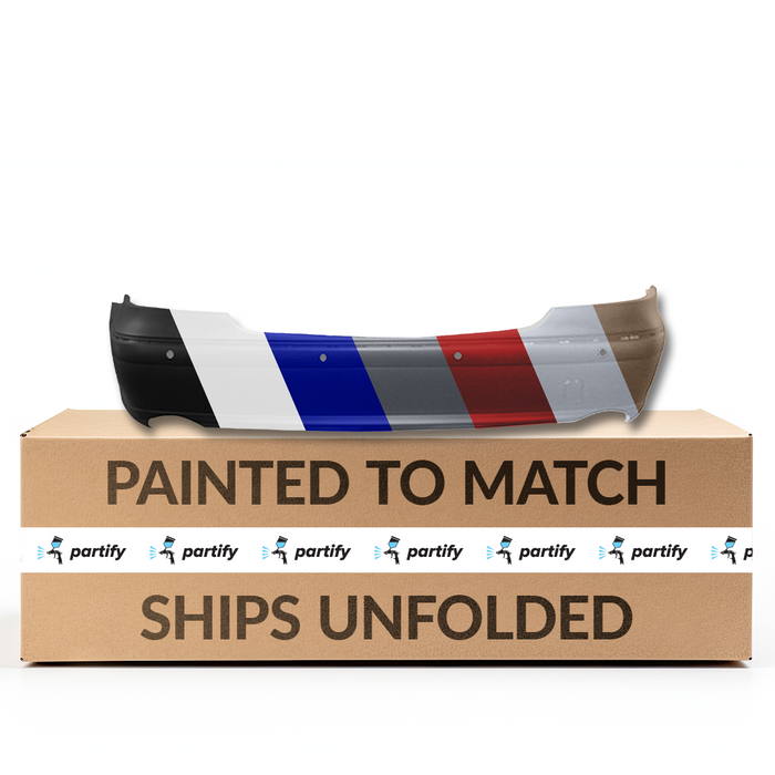 Parachoques trasero con orificios para sensores Mercedes E320 Sedán - MB1100246