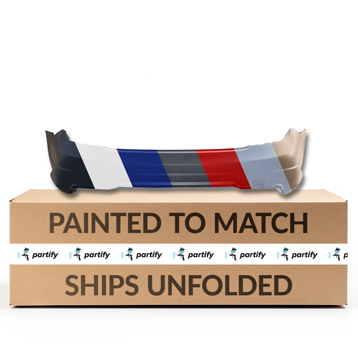 Mercedes C250 OEM Rear Bumper Without Sensor Holes Sedan/Coupe - 20488091479999