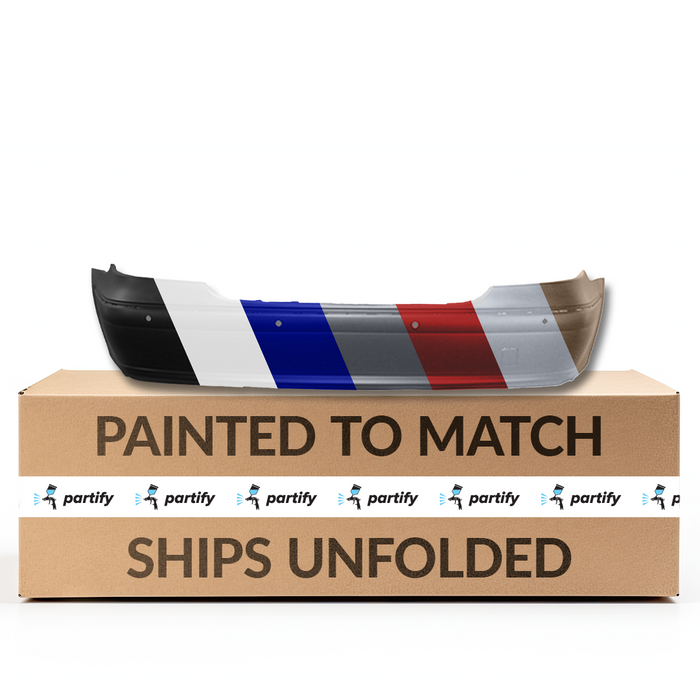 Mercedes E320 CAPA Certified Rear Bumper With Sensor Holes Sedan - MB1100294C