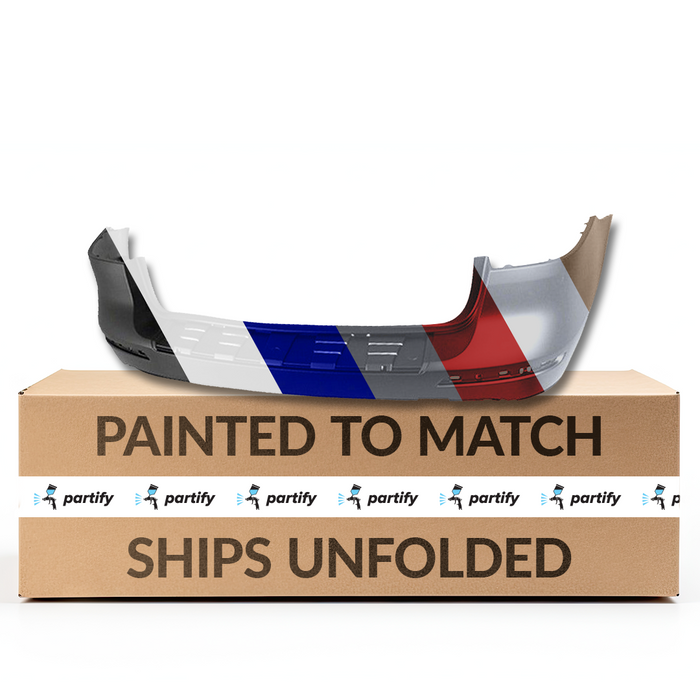 Mercedes ML250 Rear Bumper With Sensor Holes - MB1100295