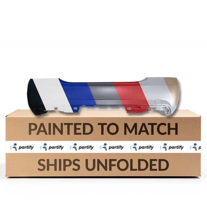 Parachoques trasero híbrido Mercedes S400 sin orificios para sensores, híbrido deportivo - MB1100298