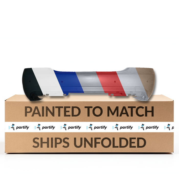 Mercedes S550 CAPA Certified Rear Bumper With Sensor Holes - MB1100299C