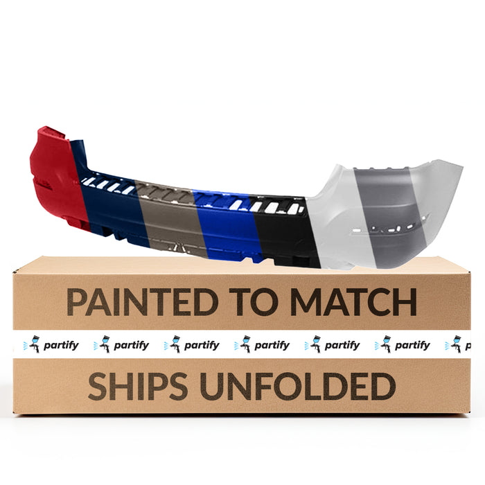 Mercedes-Benz GLK250/GLK350 OEM Rear Bumper Without Sensor Holes & Without AMG Styling - 2048800849