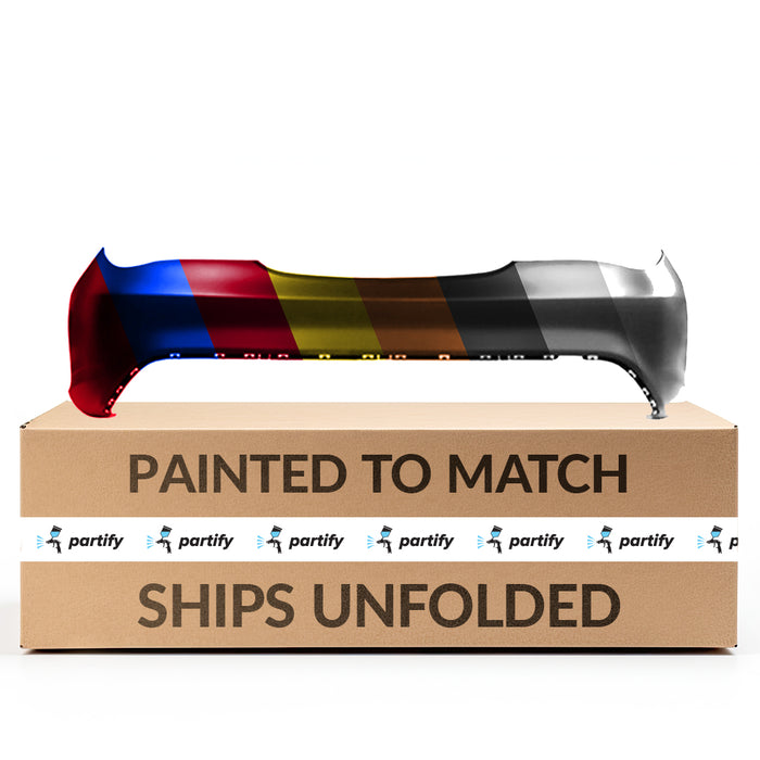 Mercedes-Benz CLA Rear Bumper Without AMG Package & Without Sensor Holes - MB1100325