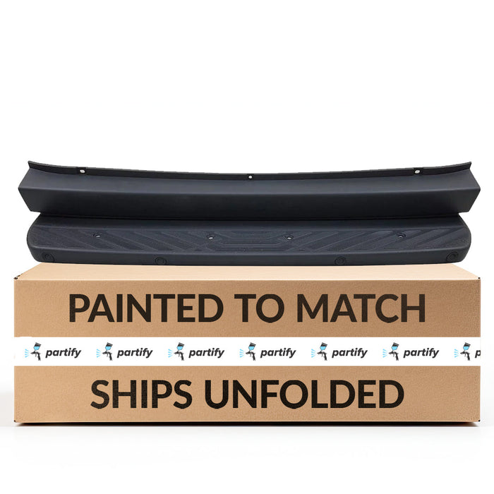 Mercedes-Benz Sprinter 2500/3500 CAPA Certified Rear Bumper Ncv3 W/Parking Sensor W/O Step Pad Gray - MB1100369C