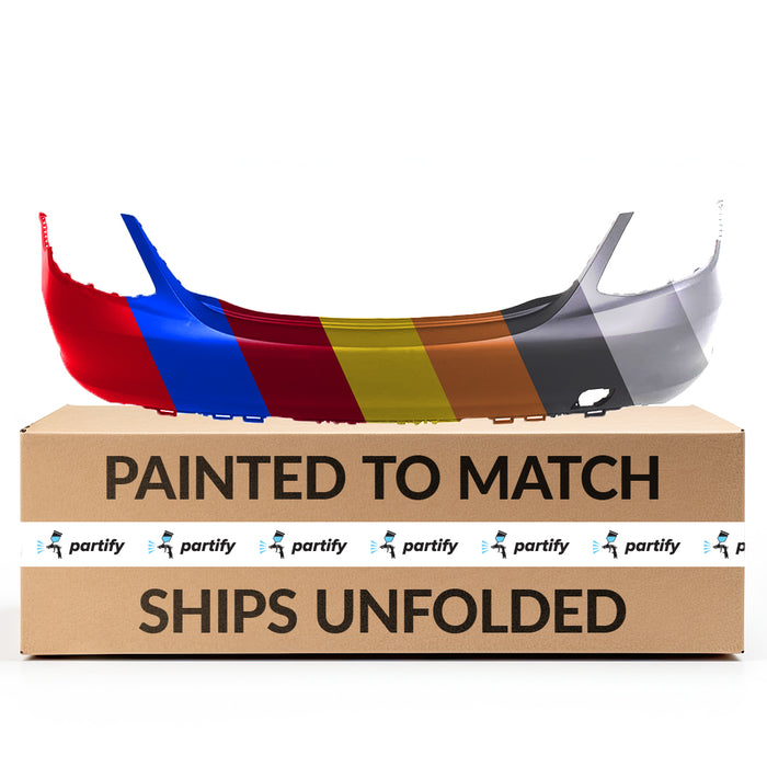 Parachoques trasero Mercedes C300 con orificios para sensores, sedán sin Sport - MB1100376